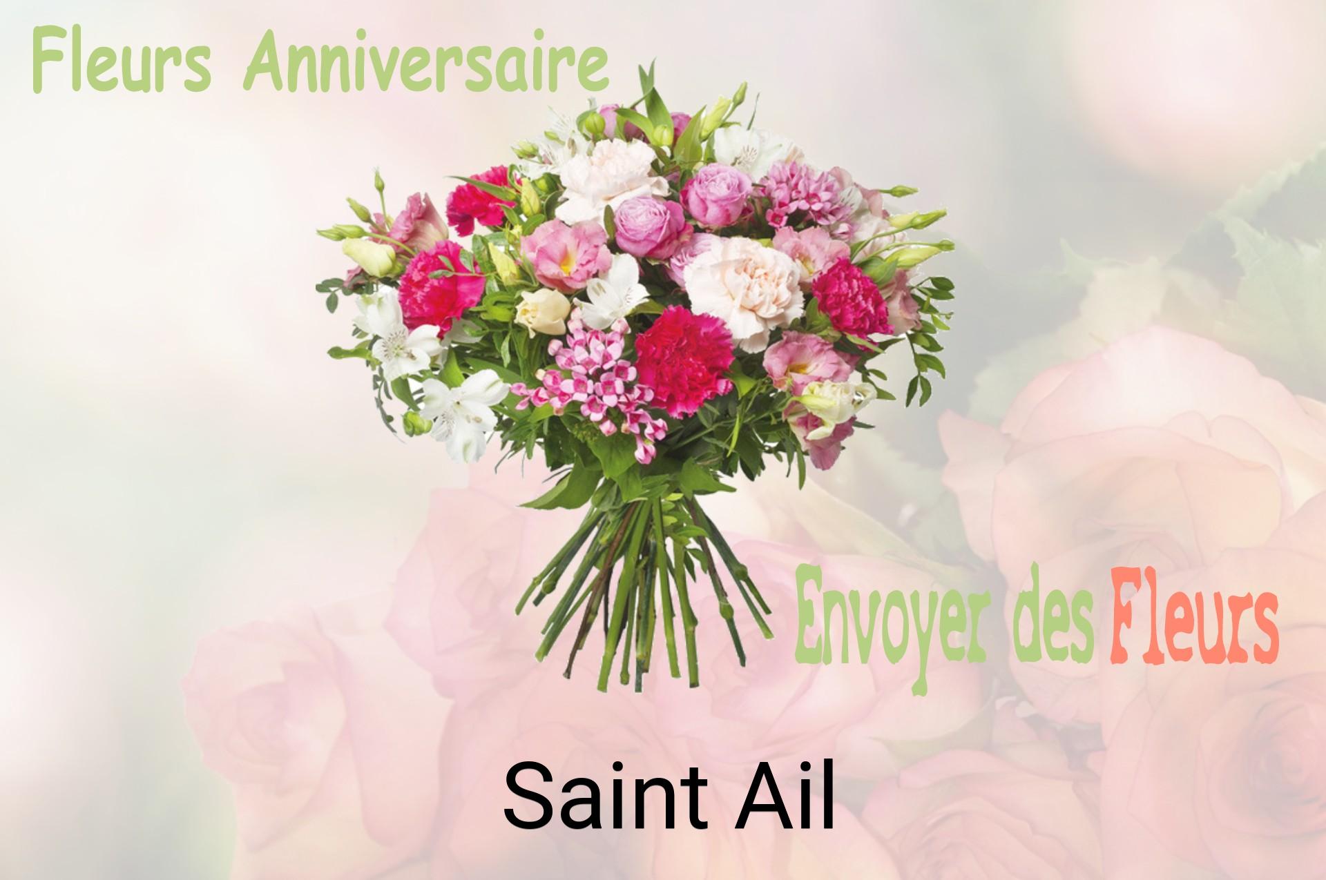 Bouquet de fleurs d’anniversaire livré à Saint-Ail